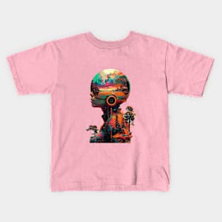 Sci-Fi Girl Kids T-Shirt